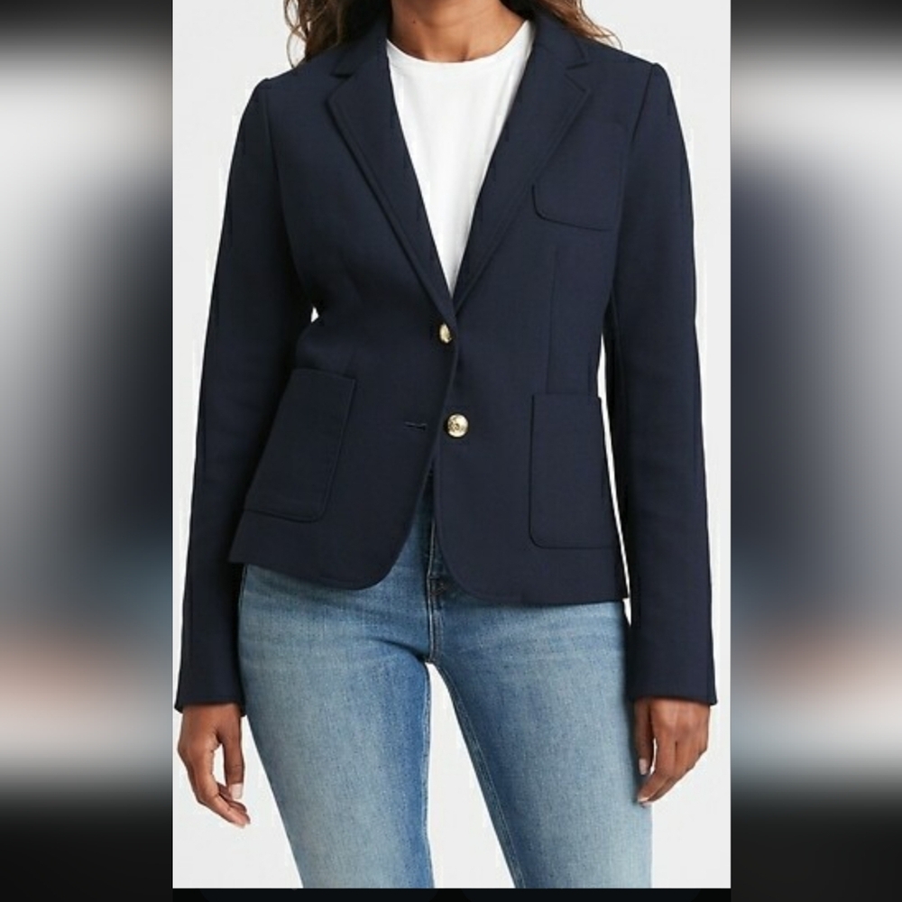 Banana Republic Navy Women's Blazer